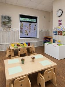 The Little Acorns tables and chairs